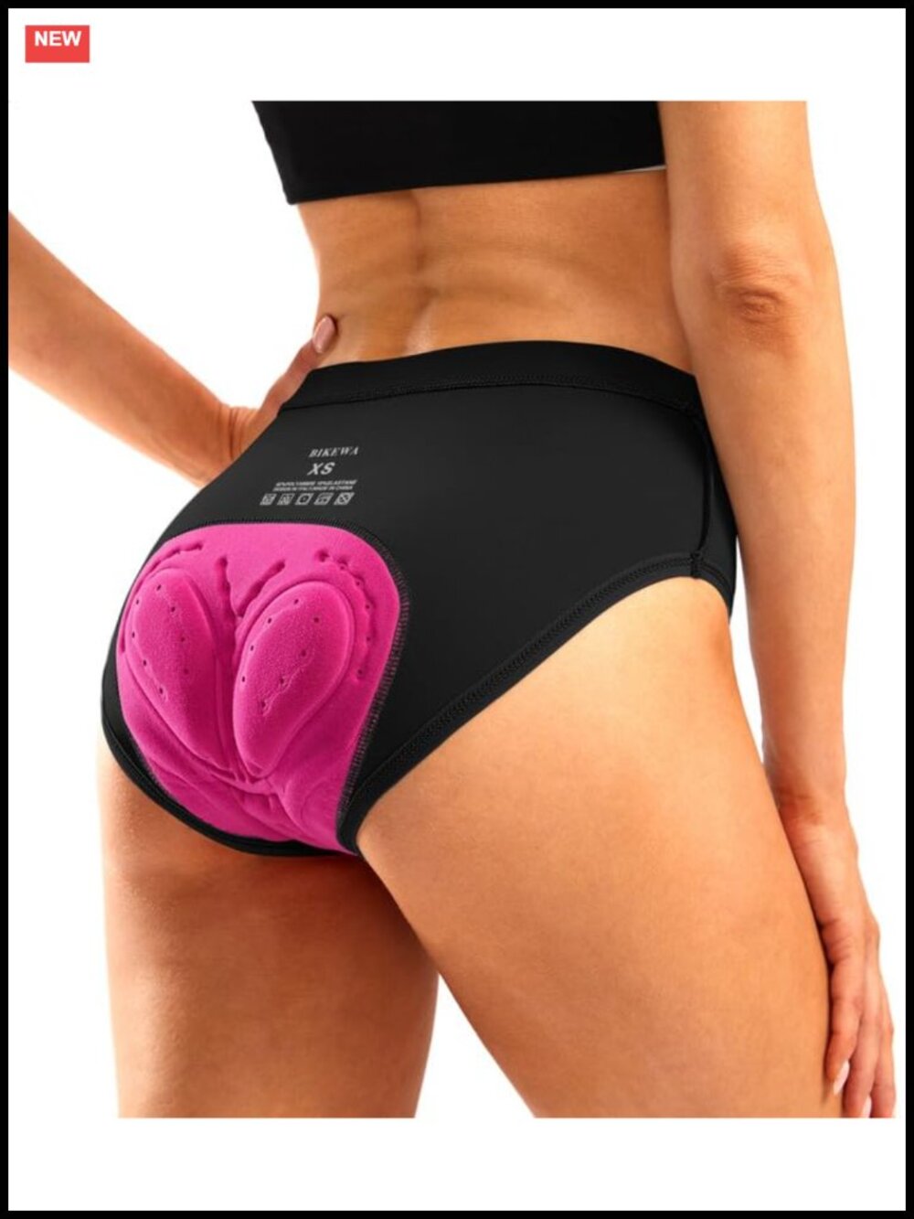 4D Padded Bike Underwear Cycling Bicycle Briefs Biker Undershorts